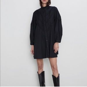 Zara poplin dress new with tags